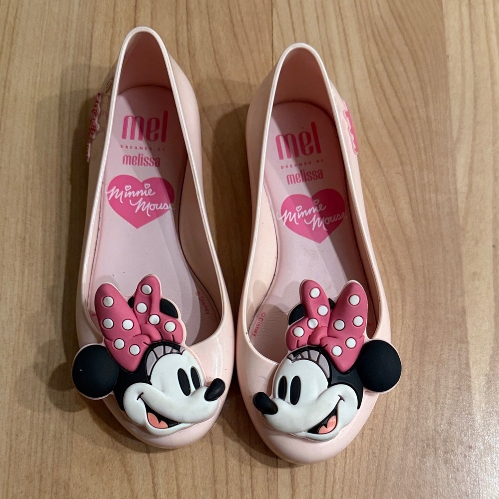 Mini Melissa x Disney Minnie Mouse Flats – Size 13